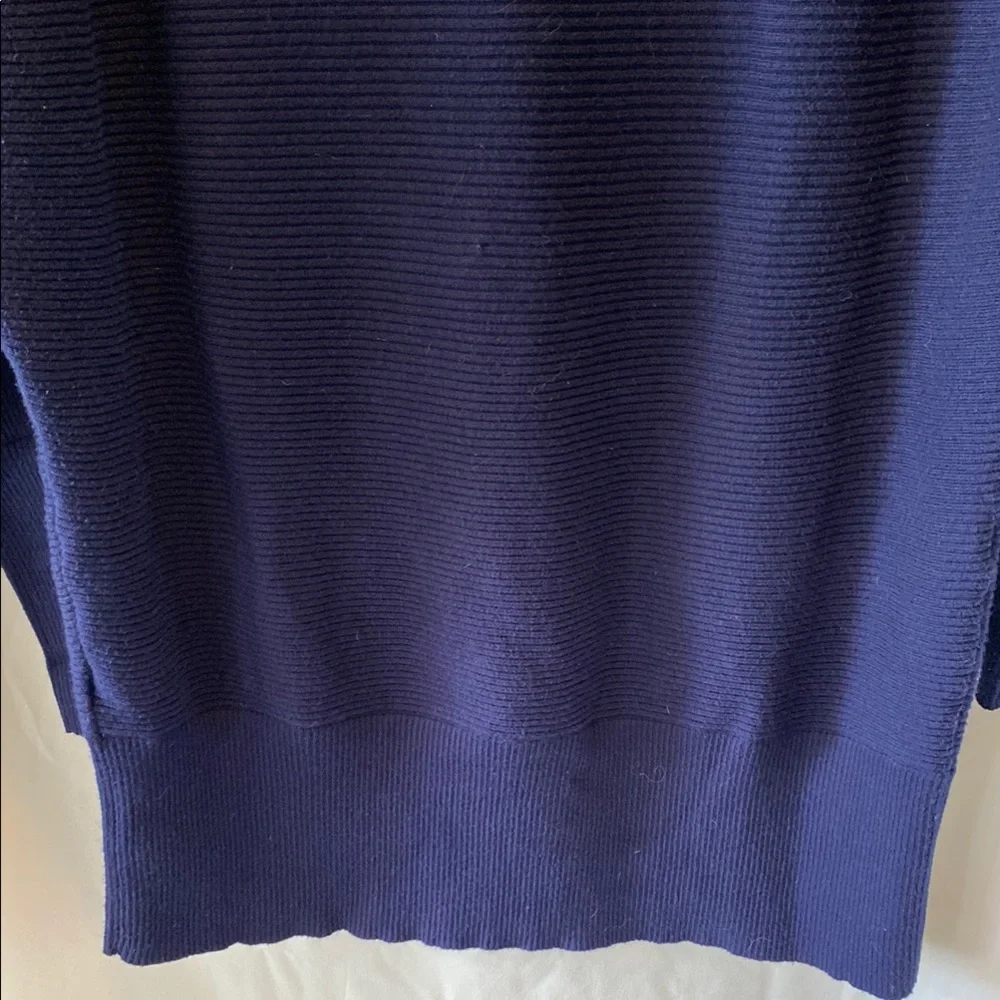 Ralph Lauren Deep Blue Button-Shoulder Sweater - Picture 9 of 9